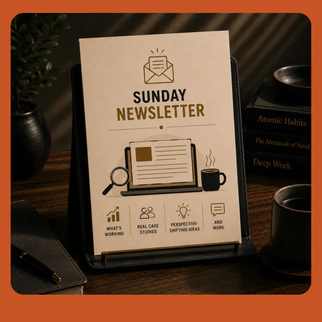 The Sunday newsletter: what’s working, case studies and new ideas