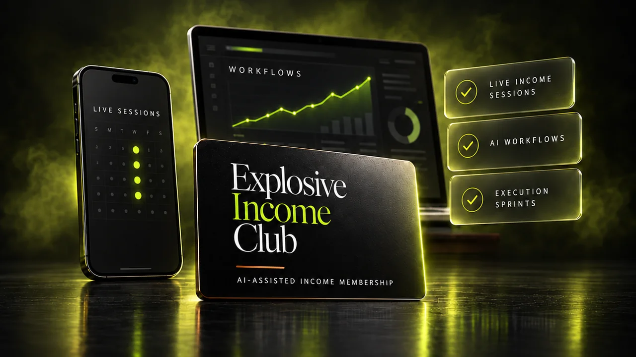 Explosive Income Club membership